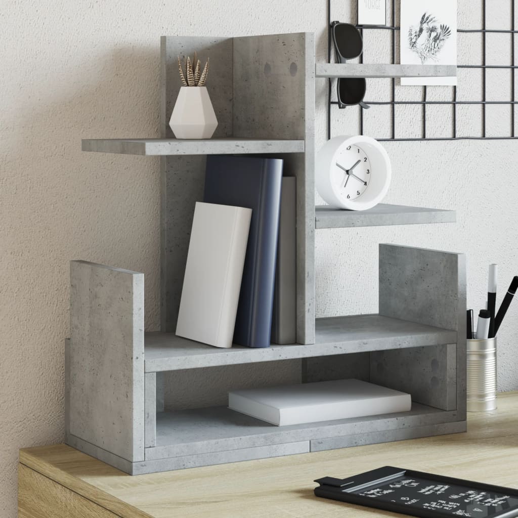 vidaXL Desk Organiser White 49x20x52.5 cm Engineered wood - Office Storage from vidaXL