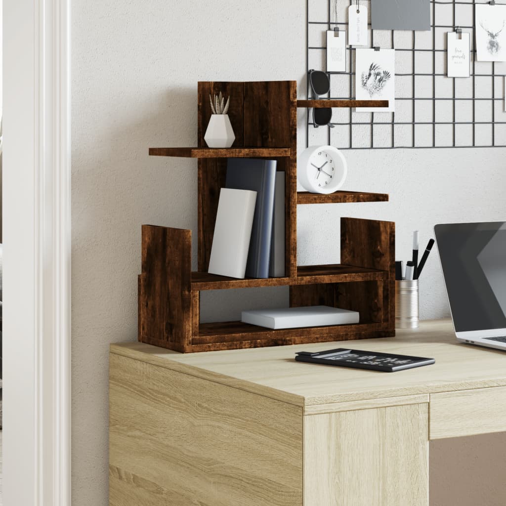 vidaXL Desk Organiser White 49x20x52.5 cm Engineered wood - Office Storage from vidaXL
