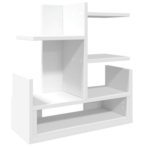 vidaXL Desk Organiser White 49x20x52.5 cm Engineered wood - Office Storage from vidaXL