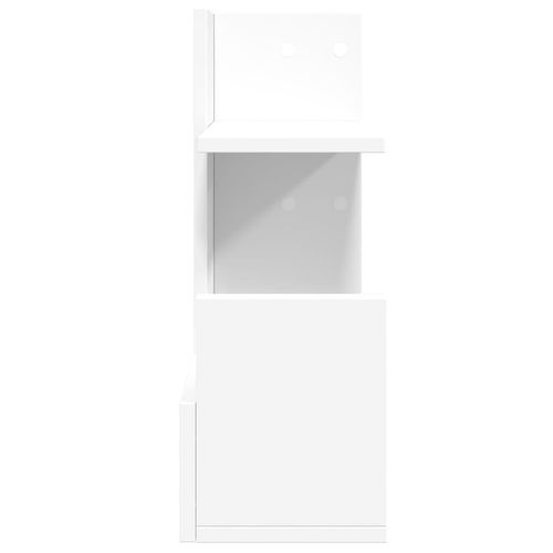 vidaXL Desk Organiser White 49x20x52.5 cm Engineered wood - Office Storage from vidaXL