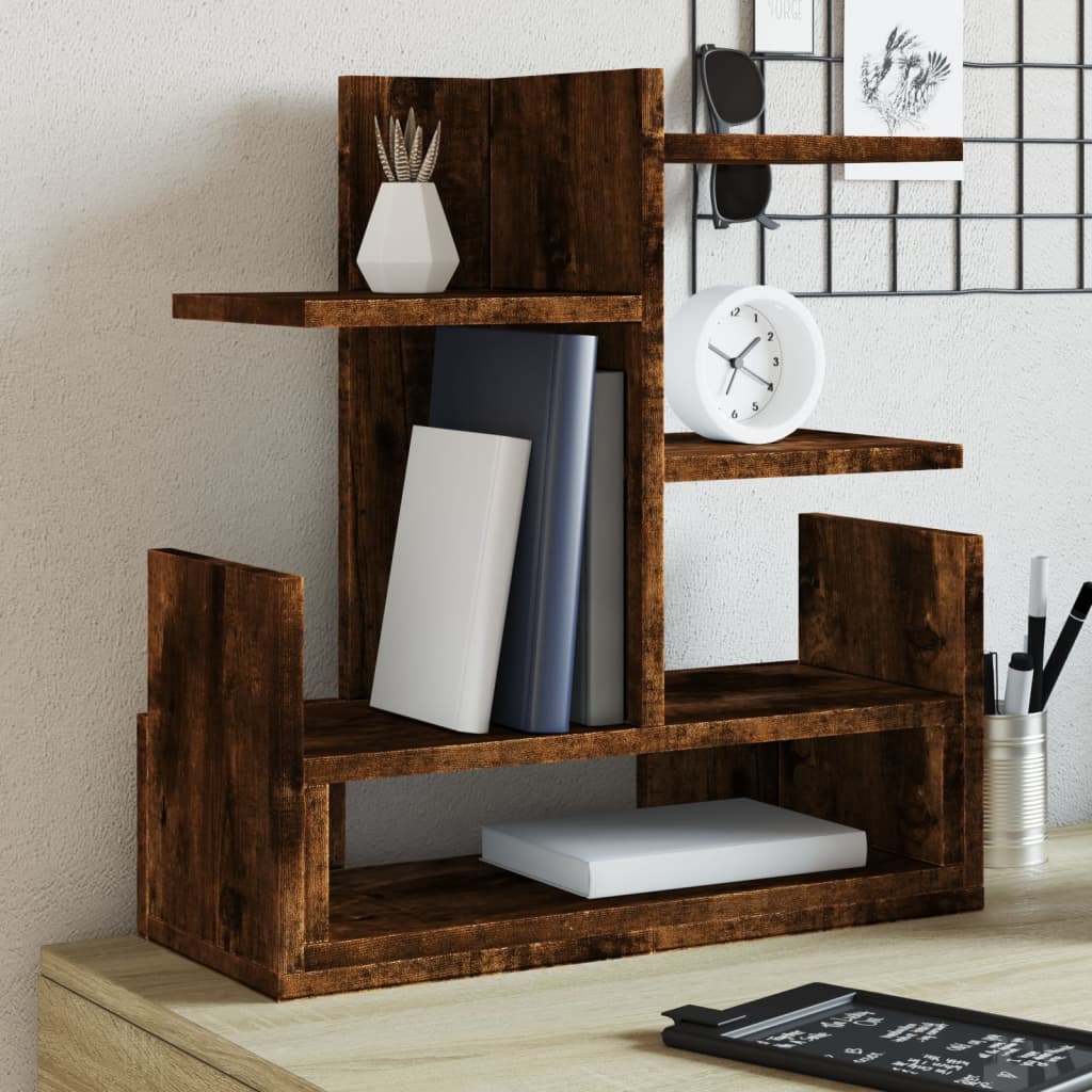 vidaXL Desk Organiser White 49x20x52.5 cm Engineered wood - Office Storage from vidaXL