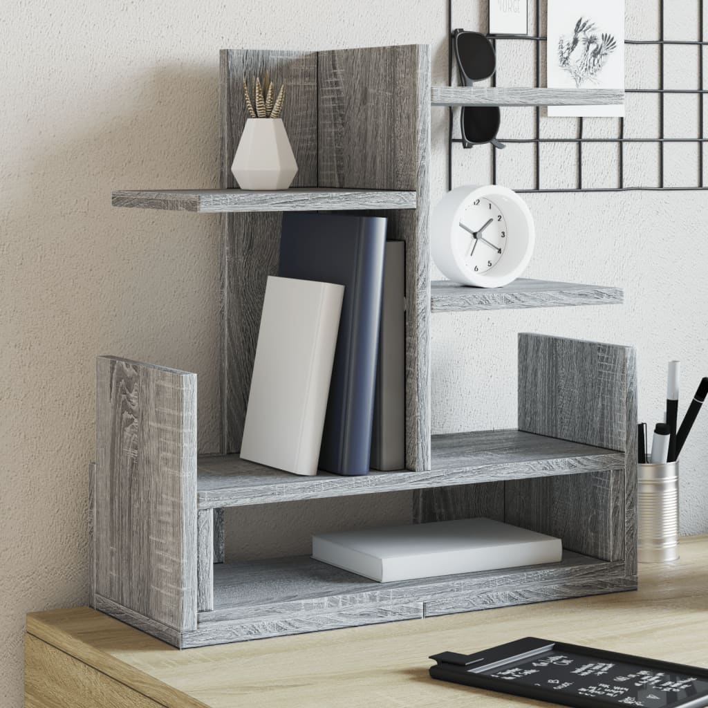 vidaXL Desk Organiser White 49x20x52.5 cm Engineered wood - Office Storage from vidaXL