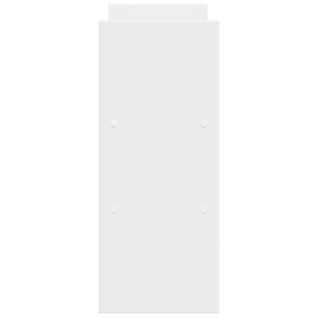 vidaXL Desk Organiser Adjustable White 40x17x41 cm Engineered Wood - Office Storage from vidaXL