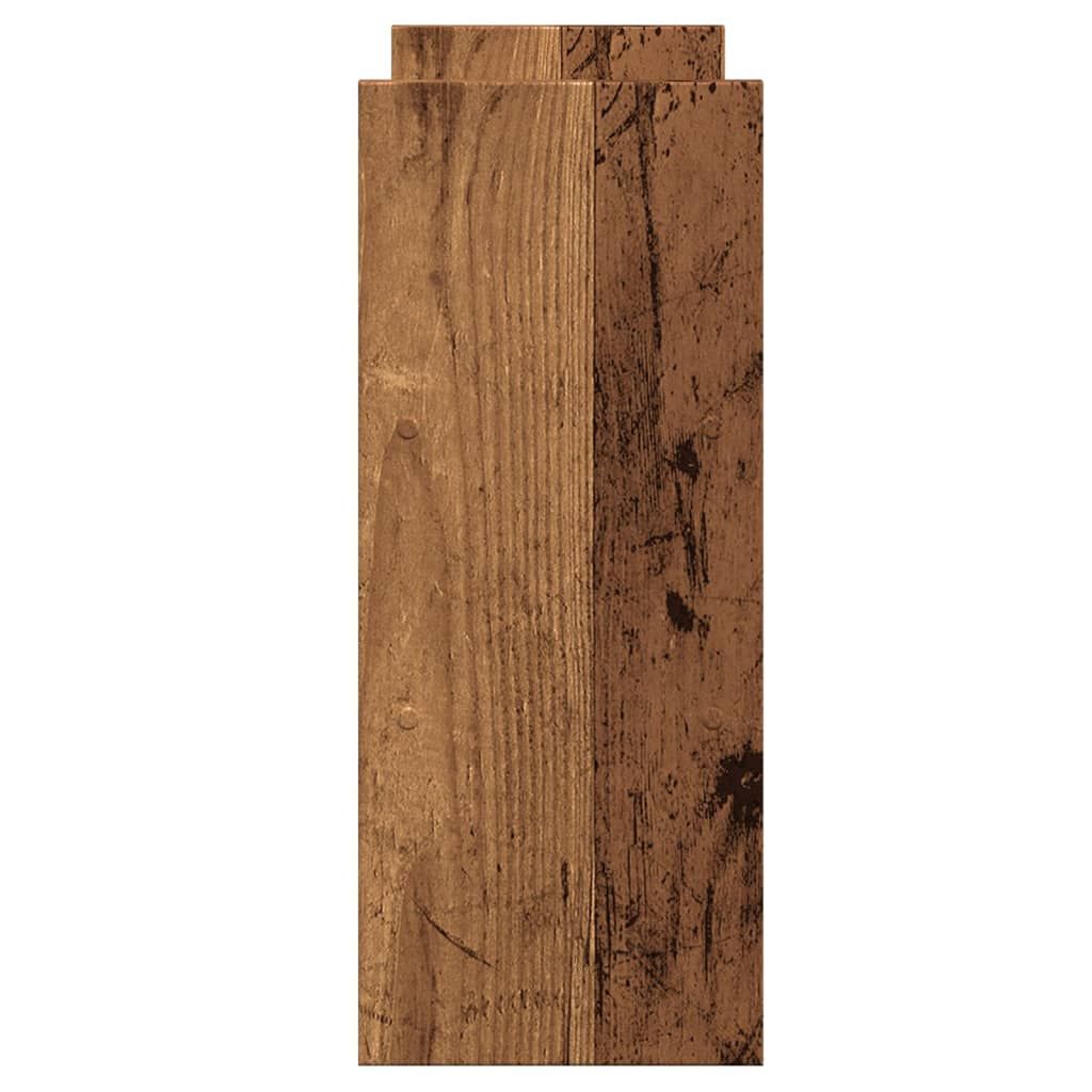 vidaXL Desk Organiser Adjustable White 40x17x41 cm Engineered Wood - Office Storage from vidaXL