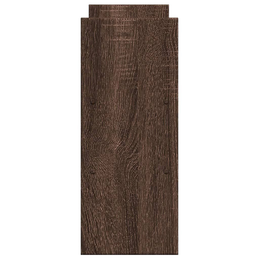 vidaXL Desk Organiser Adjustable White 40x17x41 cm Engineered Wood - Office Storage from vidaXL