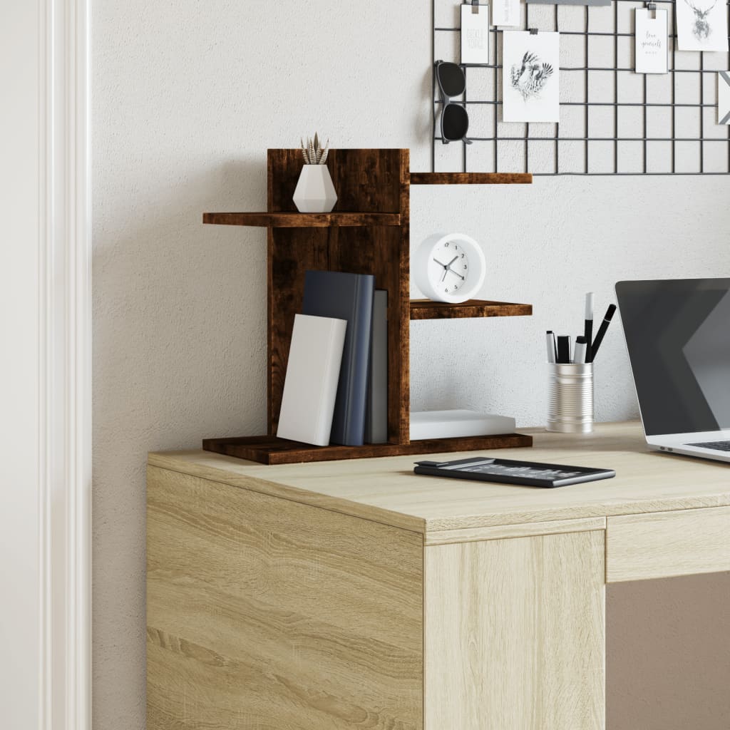 vidaXL Desk Organiser White 42x21.5x42 cm Engineered wood - Office Storage from vidaXL