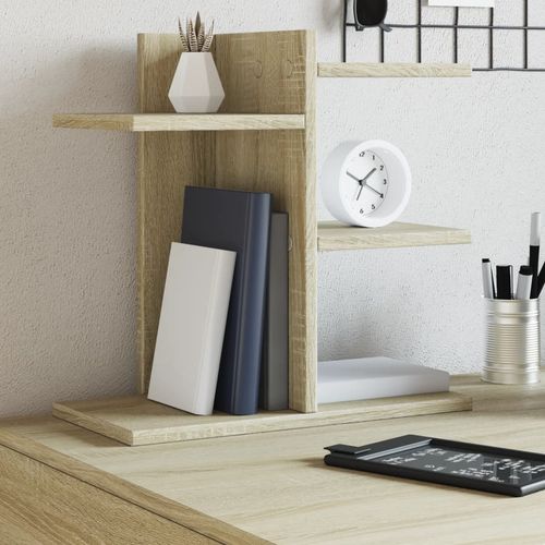 vidaXL Desk Organiser White 42x21.5x42 cm Engineered wood - Office Storage from vidaXL