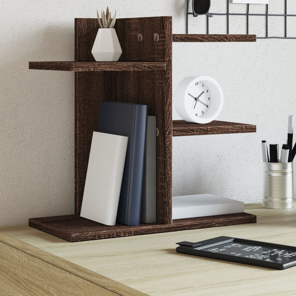 vidaXL Desk Organiser White 42x21.5x42 cm Engineered wood - Office Storage from vidaXL