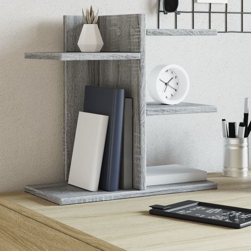 vidaXL Desk Organiser White 42x21.5x42 cm Engineered wood - Office Storage from vidaXL
