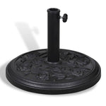 Resin Half Round Parasol Base vidaXL - Parasol from vidaXL