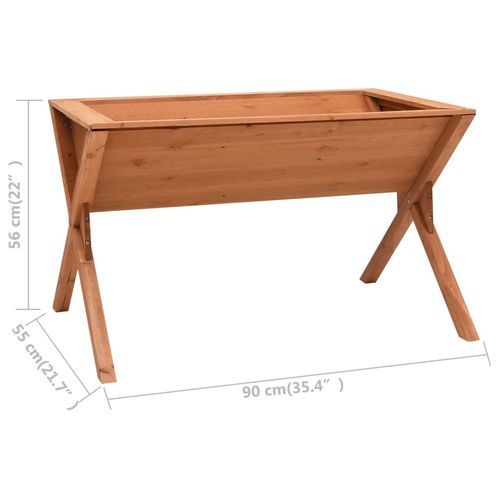 Planter 90x55x56 cm Firwood - Home Symphony