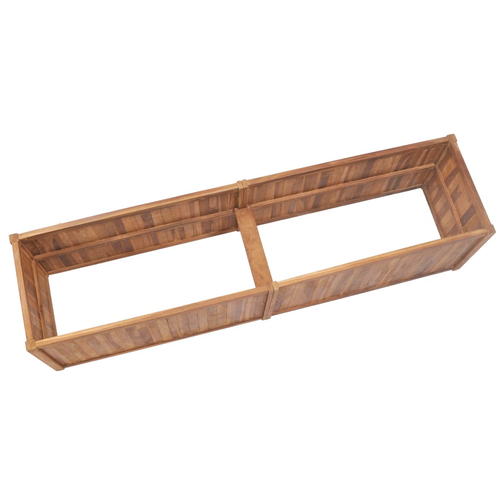 vidaXL Raised Bed 30x30x30 cm Solid Teak Wood - Raised Beds from vidaXL