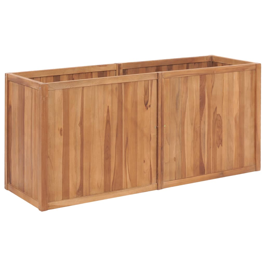 vidaXL Raised Bed 30x30x30 cm Solid Teak Wood - Raised Beds from vidaXL