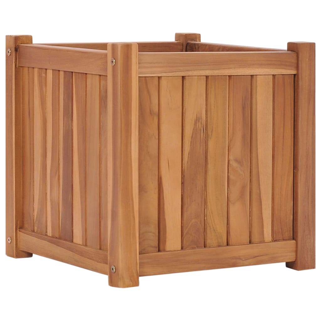 vidaXL Raised Bed 30x30x30 cm Solid Teak Wood - Raised Beds from vidaXL