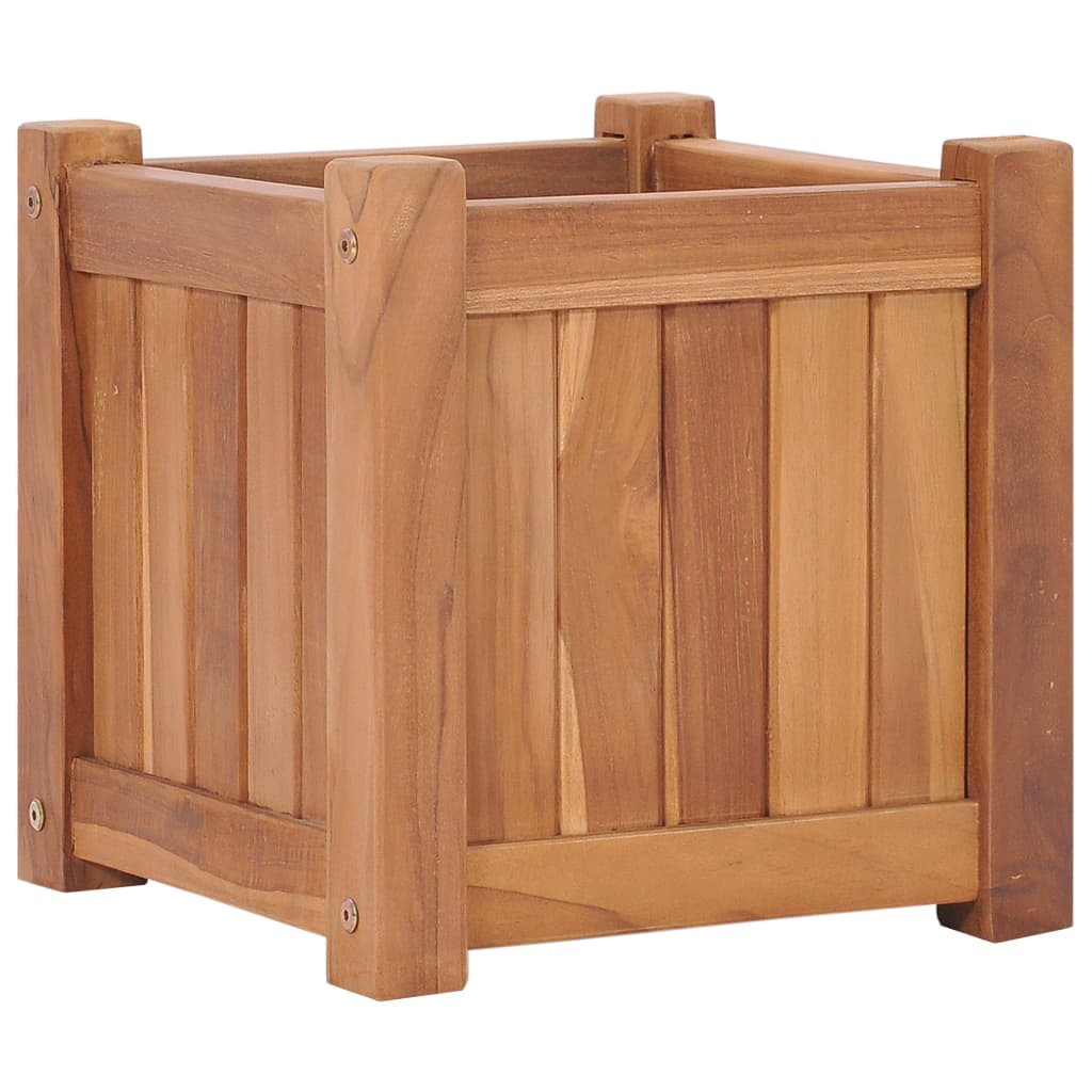 vidaXL Raised Bed 30x30x30 cm Solid Teak Wood - Raised Beds from vidaXL