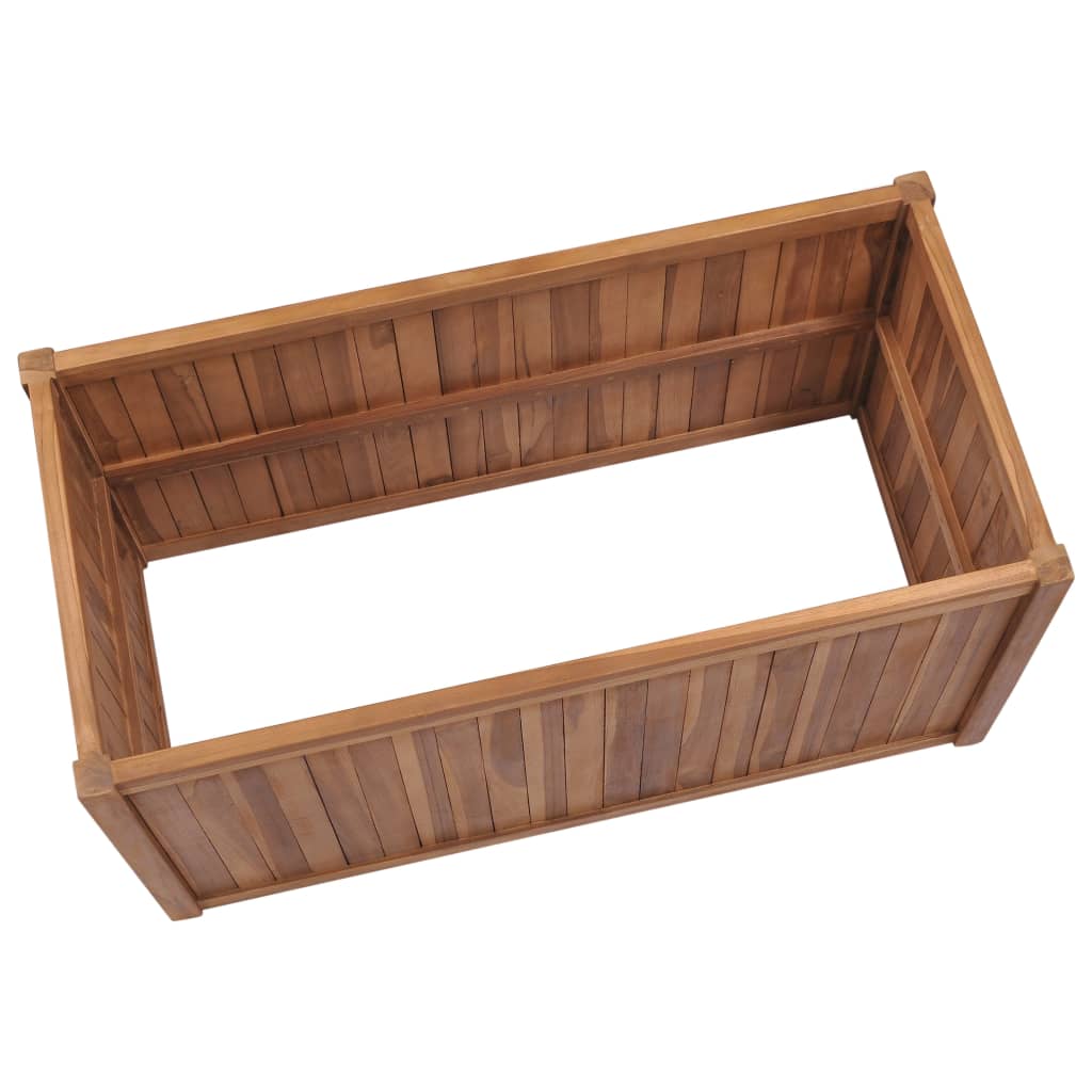 vidaXL Raised Bed 30x30x30 cm Solid Teak Wood - Raised Beds from vidaXL