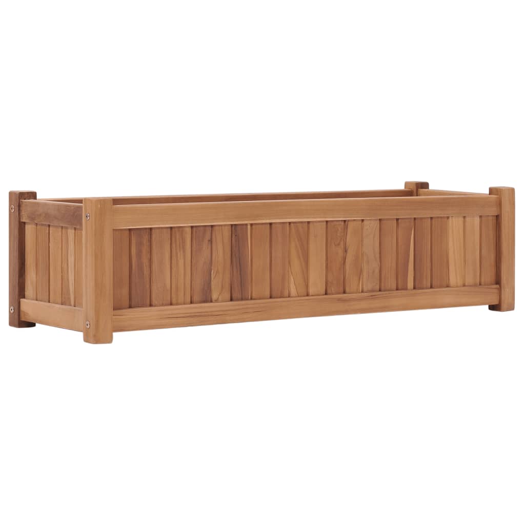 vidaXL Raised Bed 30x30x30 cm Solid Teak Wood - Raised Beds from vidaXL