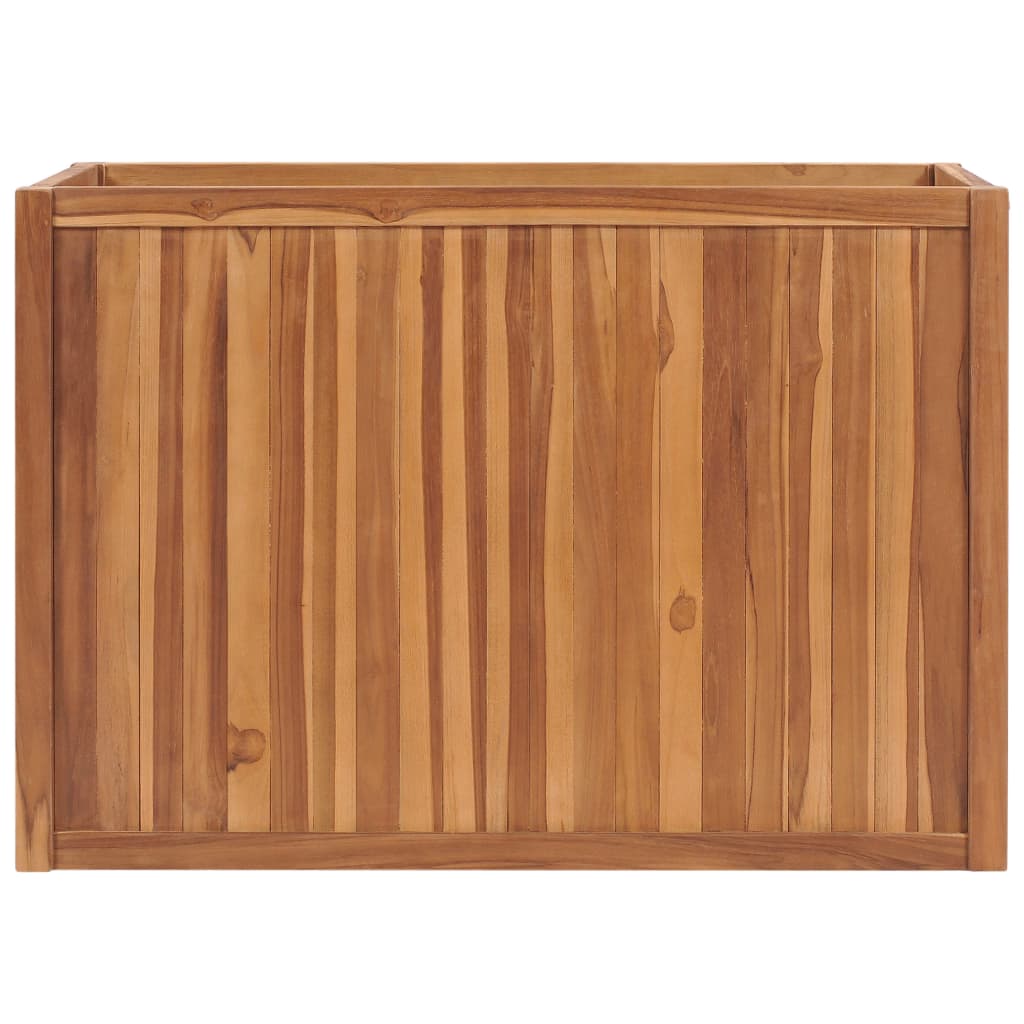 vidaXL Raised Bed 30x30x30 cm Solid Teak Wood - Raised Beds from vidaXL