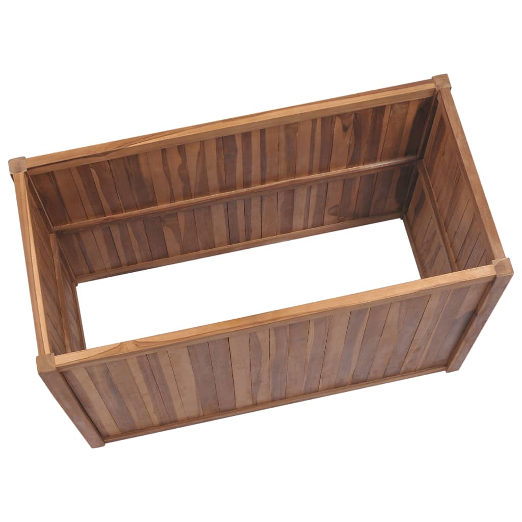 vidaXL Raised Bed 30x30x30 cm Solid Teak Wood - Raised Beds from vidaXL