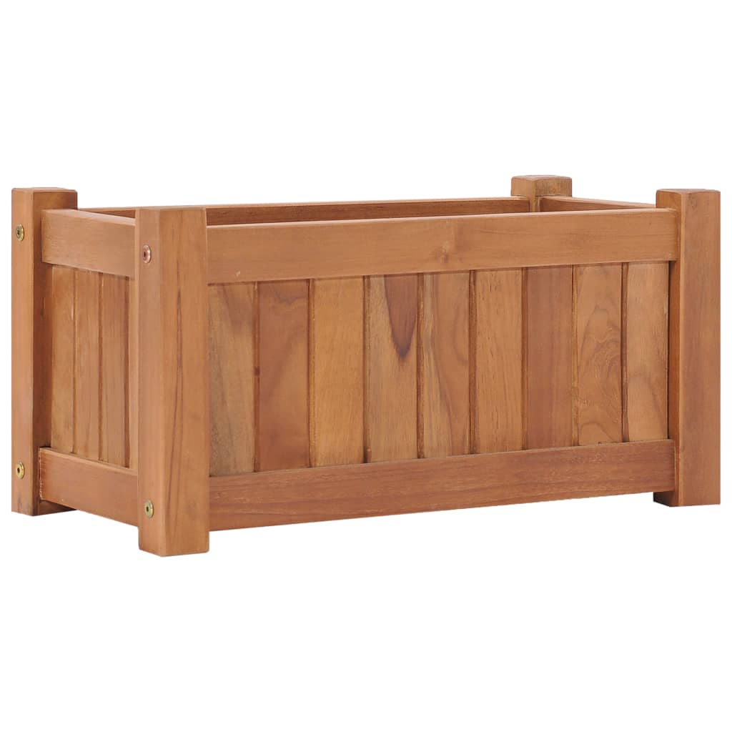 vidaXL Raised Bed 30x30x30 cm Solid Teak Wood - Raised Beds from vidaXL