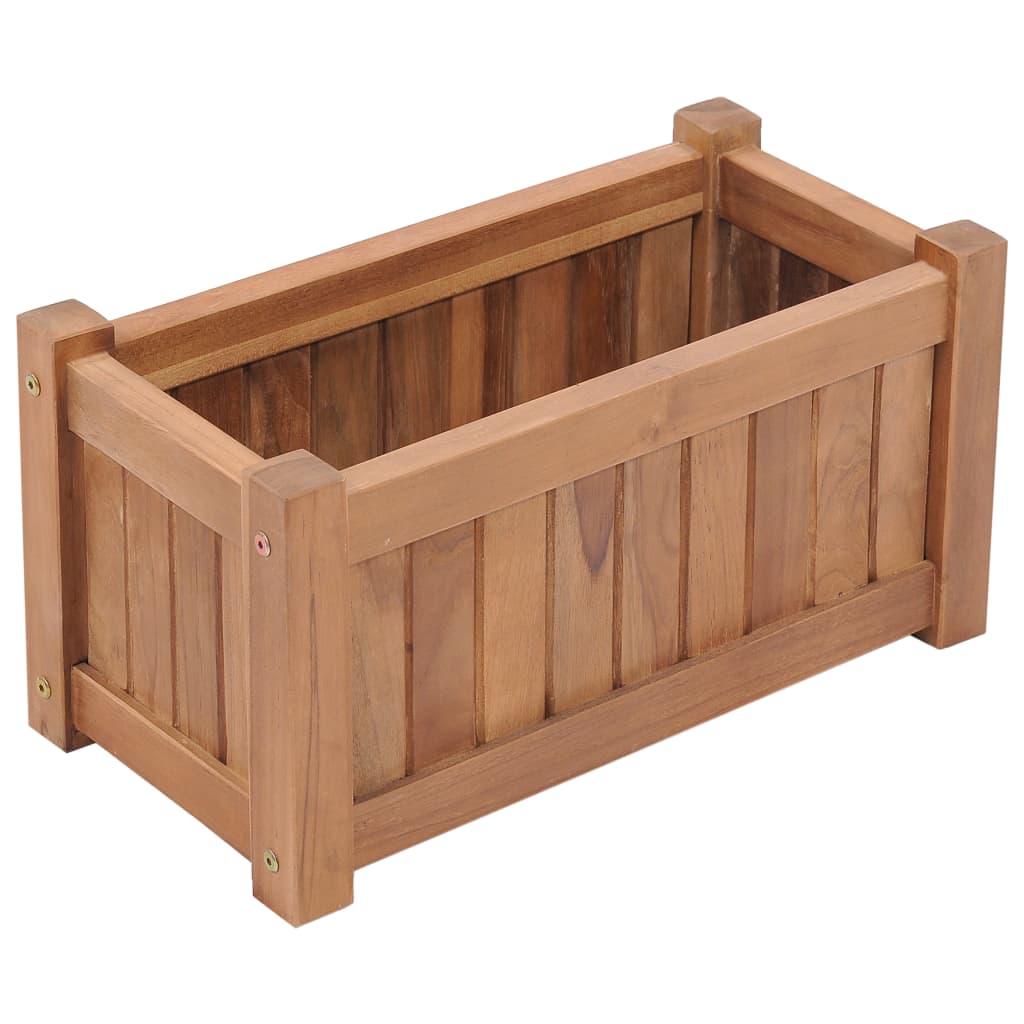 vidaXL Raised Bed 30x30x30 cm Solid Teak Wood - Raised Beds from vidaXL