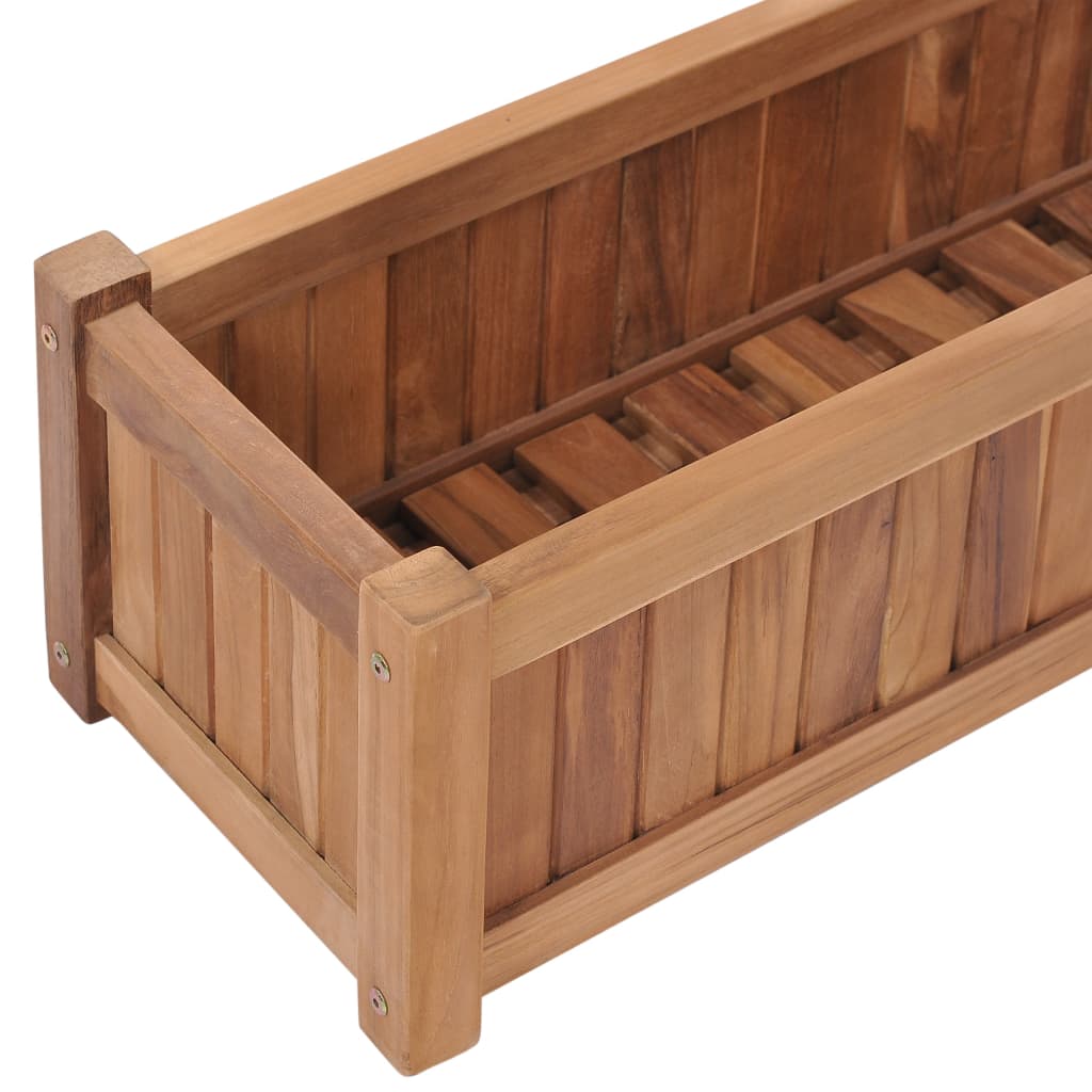 vidaXL Raised Bed 30x30x30 cm Solid Teak Wood - Raised Beds from vidaXL