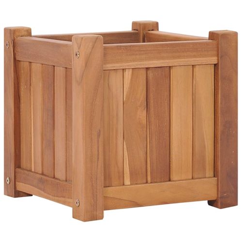 vidaXL Raised Bed 30x30x30 cm Solid Teak Wood - Raised Beds from vidaXL