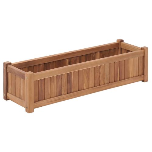 vidaXL Raised Bed 30x30x30 cm Solid Teak Wood - Raised Beds from vidaXL