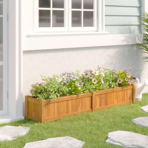 vidaXL Raised Bed 30x30x30 cm Solid Teak Wood - Raised Beds from vidaXL