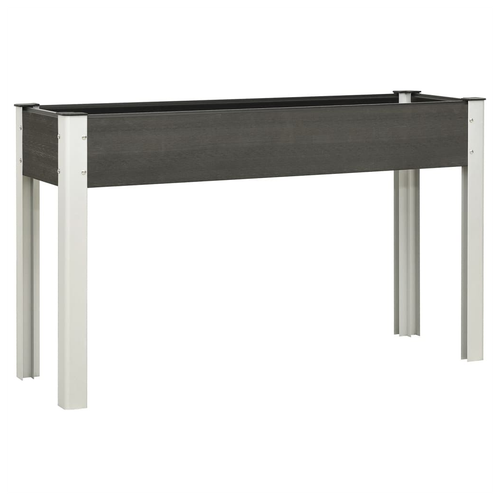 vidaXL Garden Raised Bed Grey 120x40x75 cm WPC - Raised Beds from vidaXL