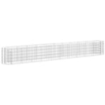 vidaXL Gabion Raised Bed Galvanised Iron 120x50x50 cm by vidaXL