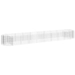 vidaXL Gabion Raised Bed Galvanised Iron 120x50x50 cm by vidaXL