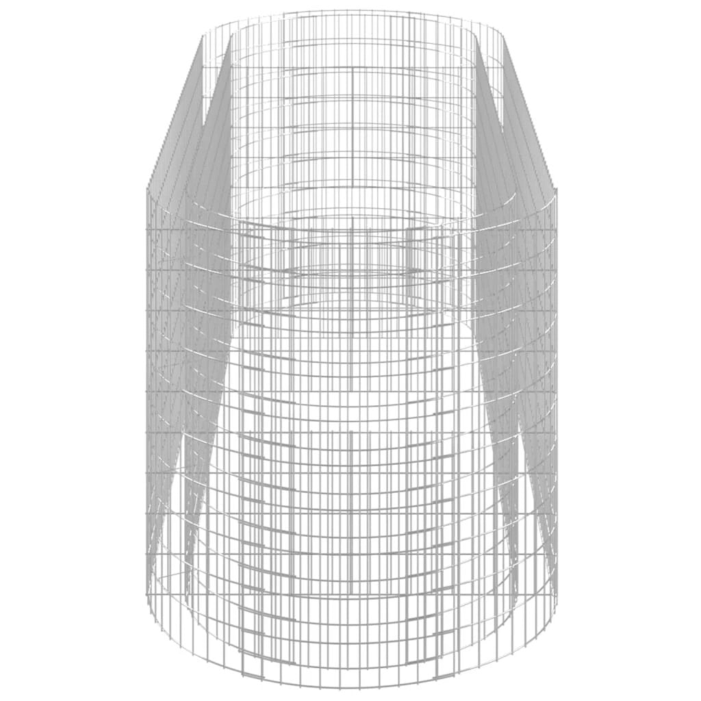 vidaXL Gabion Raised Bed Galvanised Iron 120x50x50 cm by vidaXL