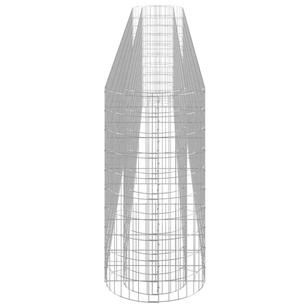 vidaXL Gabion Raised Bed Galvanised Iron 120x50x50 cm - Raised Beds from vidaXL