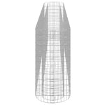 vidaXL Gabion Raised Bed Galvanised Iron 120x50x50 cm by vidaXL
