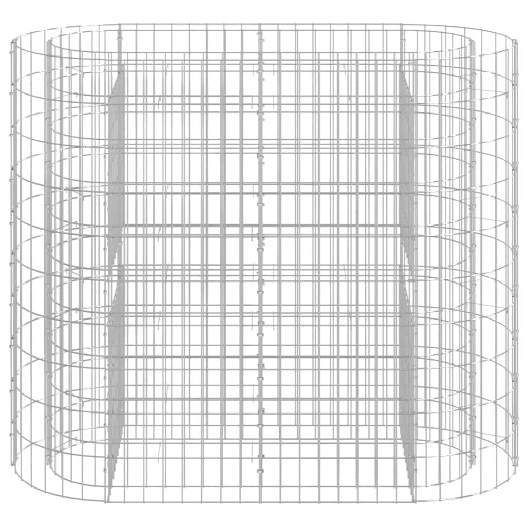 vidaXL vidaXL Gabion Raised Bed Galvanised Iron 120x50x50 cm - Raised Beds