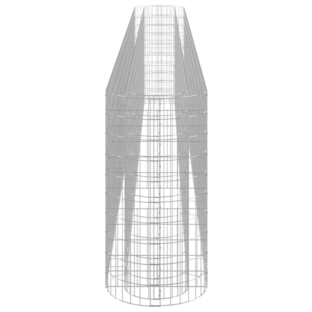 vidaXL Gabion Raised Bed Galvanised Iron 120x50x50 cm by vidaXL