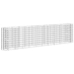 vidaXL vidaXL Gabion Raised Bed Galvanised Iron 120x50x50 cm - Raised Beds