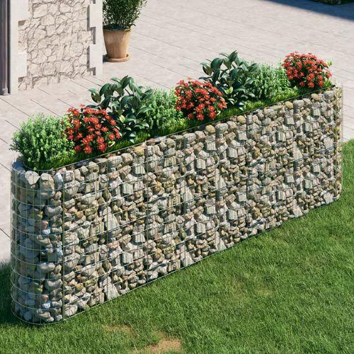 vidaXL Gabion Raised Bed Galvanised Iron 120x50x50 cm by vidaXL