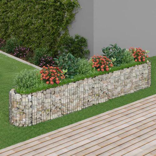 vidaXL Gabion Raised Bed Galvanised Iron 120x50x50 cm by vidaXL