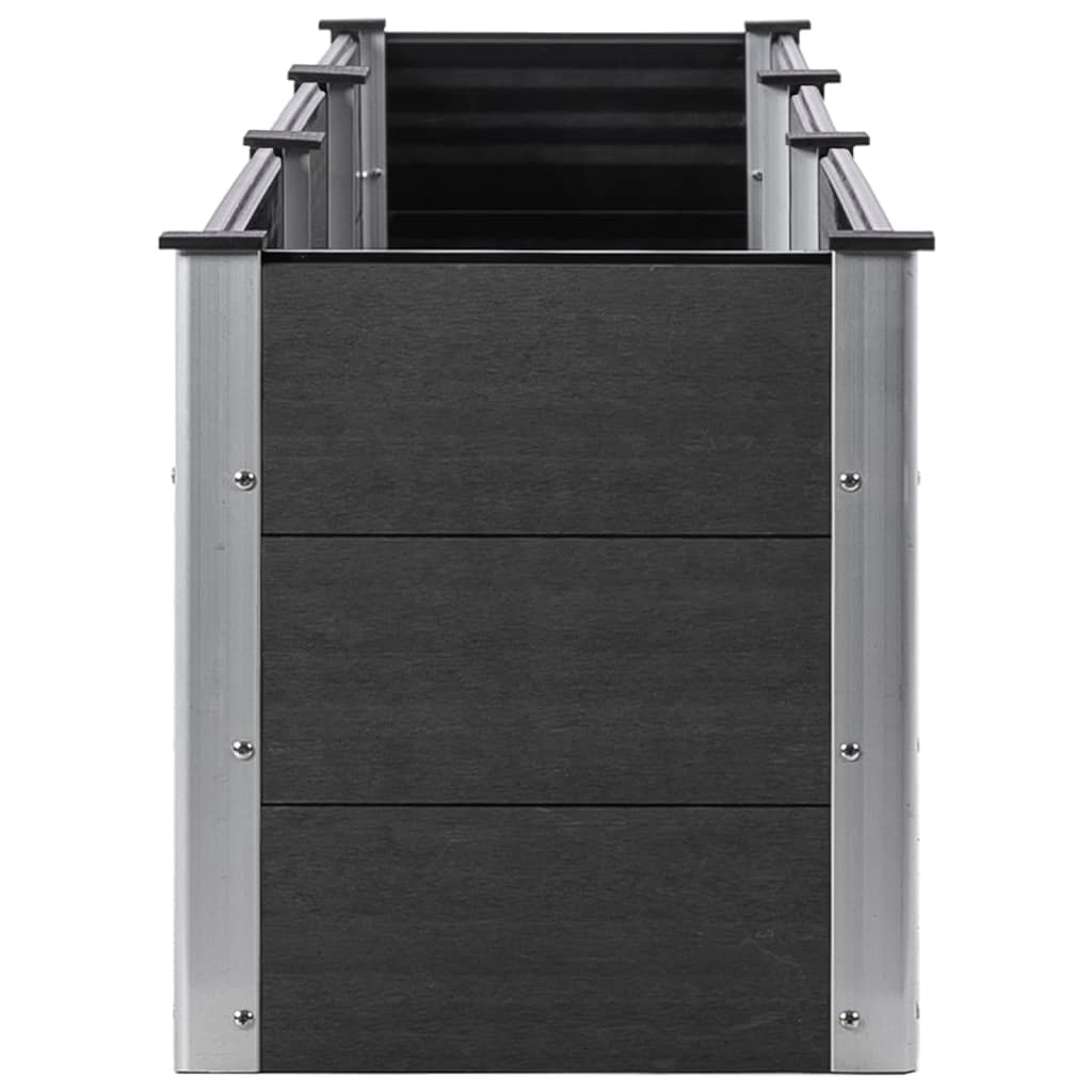 vidaXL Garden Raised Bed 200x50x54 cm WPC Grey - Raised Beds from vidaXL