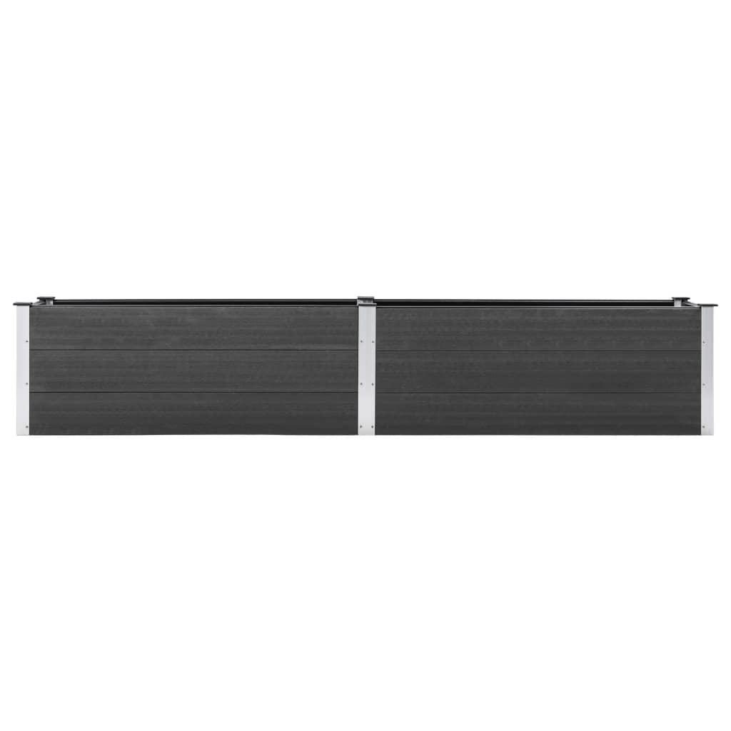 vidaXL Garden Raised Bed 200x50x54 cm WPC Grey - Raised Beds from vidaXL