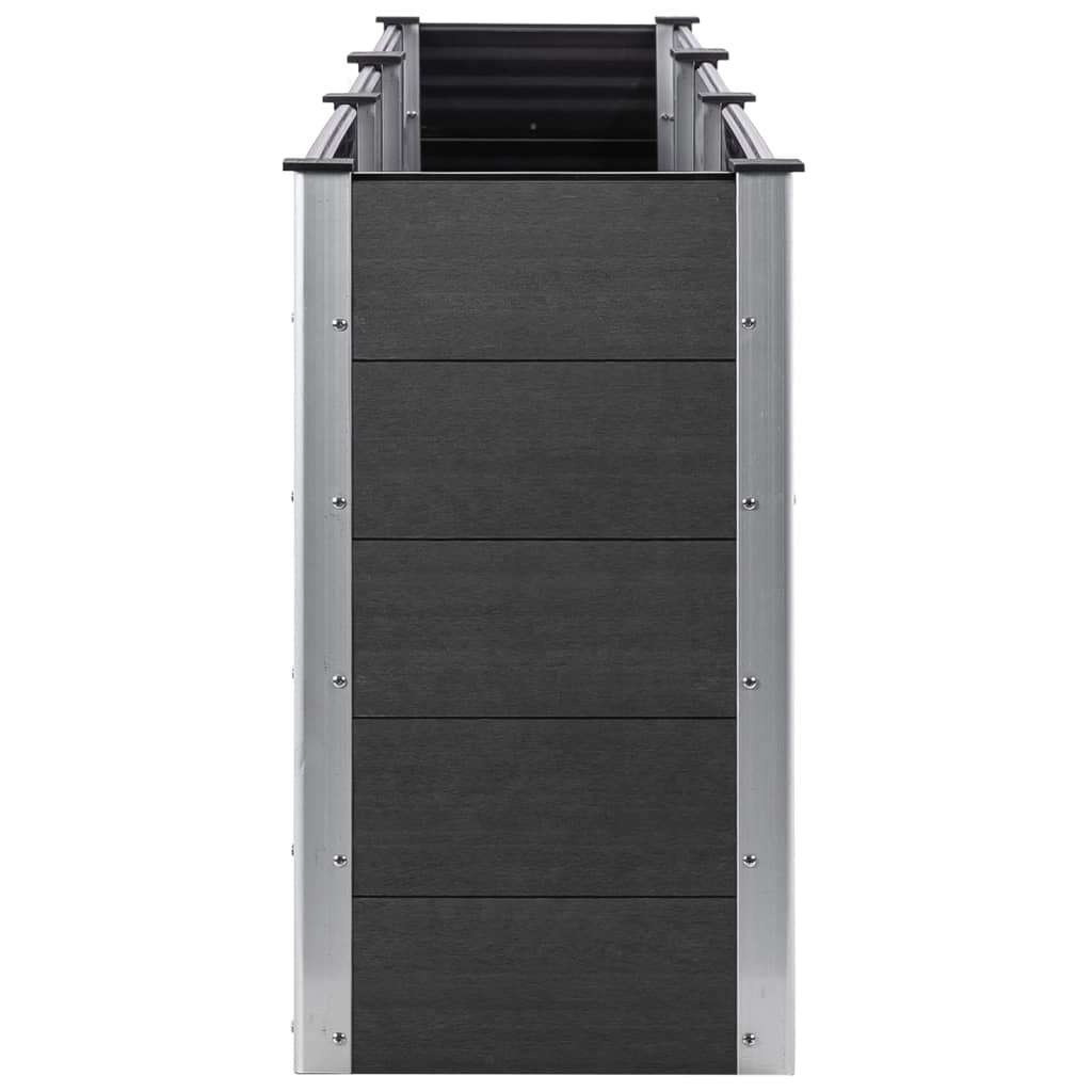 vidaXL Garden Raised Bed 200x50x54 cm WPC Grey - Raised Beds from vidaXL