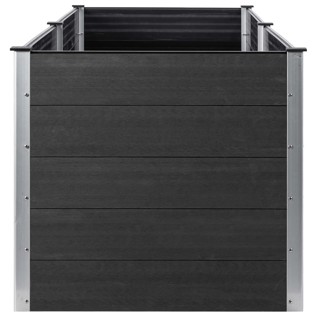 vidaXL Garden Raised Bed 200x50x54 cm WPC Grey - Raised Beds from vidaXL