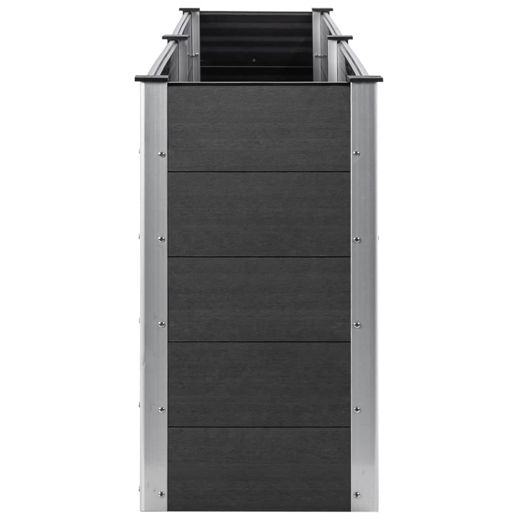 vidaXL Garden Raised Bed 200x50x54 cm WPC Grey - Raised Beds from vidaXL