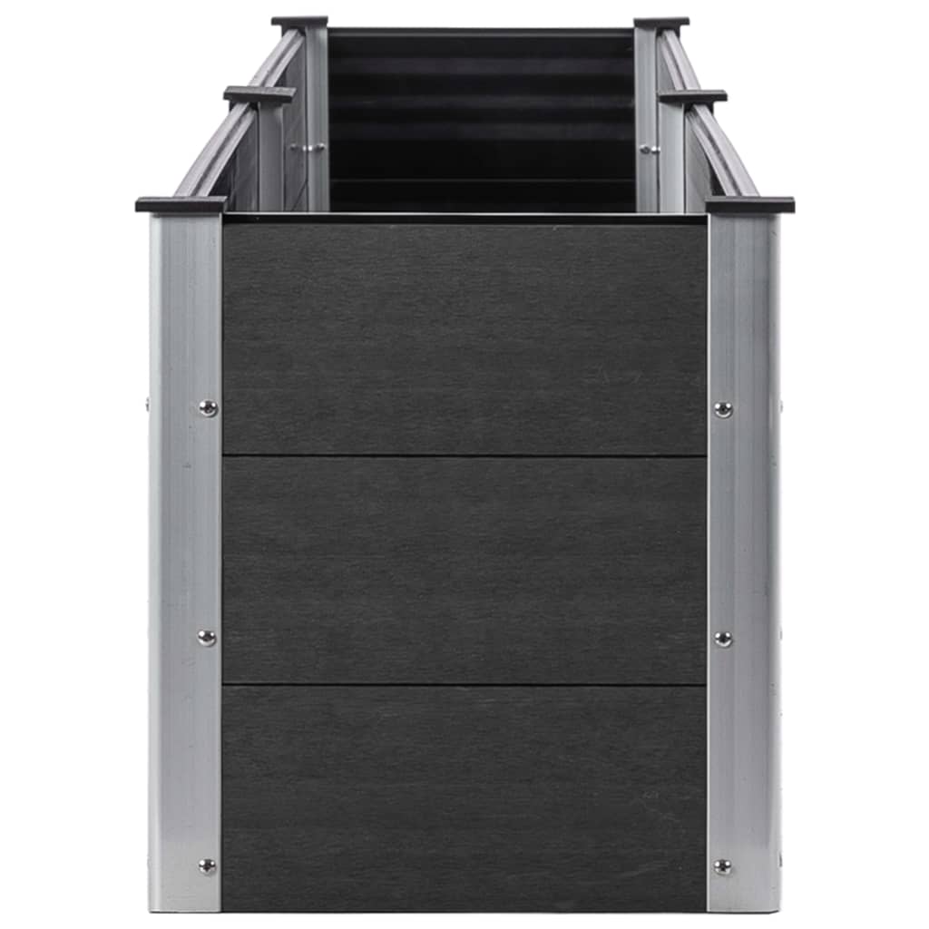 vidaXL Garden Raised Bed 200x50x54 cm WPC Grey - Raised Beds from vidaXL