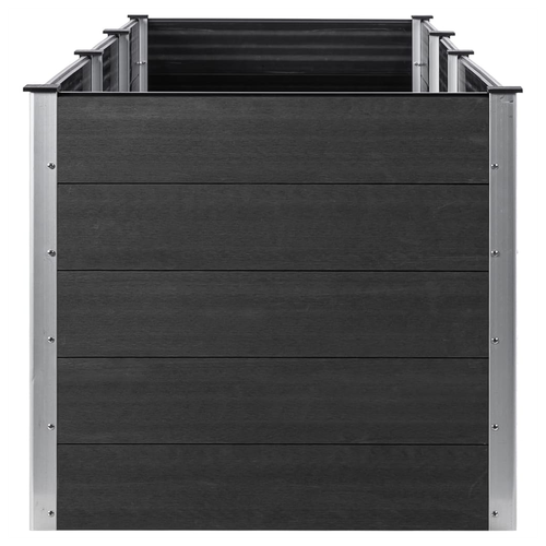 vidaXL Garden Raised Bed 200x50x54 cm WPC Grey - Raised Beds from vidaXL
