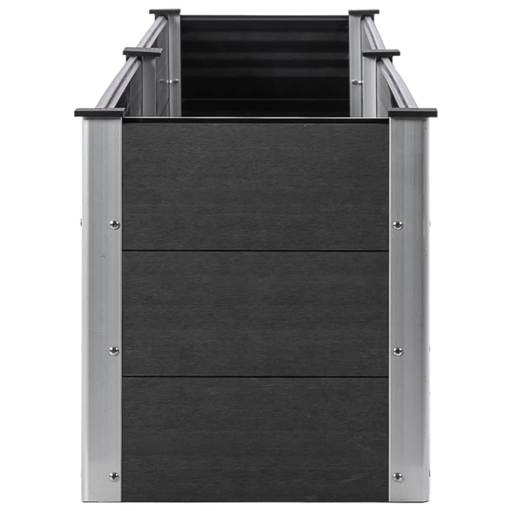 vidaXL Garden Raised Bed 250x50x54 cm WPC Grey - Raised Beds from vidaXL