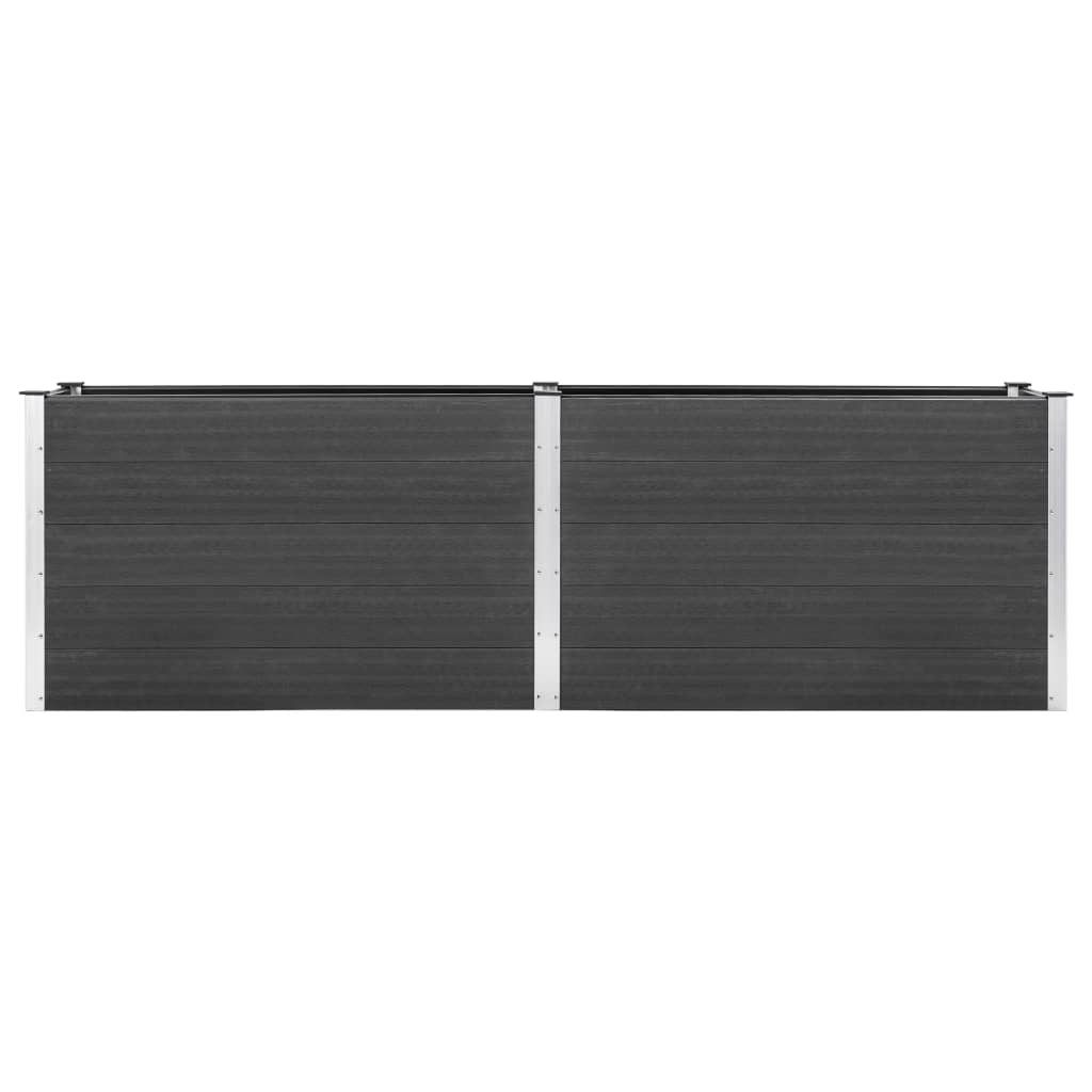 vidaXL Garden Raised Bed 250x50x54 cm WPC Grey - Raised Beds from vidaXL