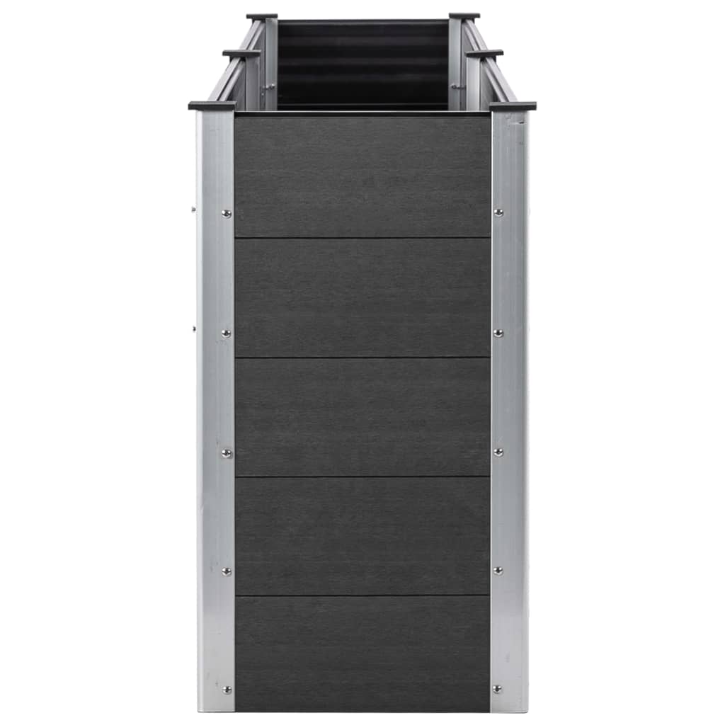 vidaXL Garden Raised Bed 250x50x54 cm WPC Grey - Raised Beds from vidaXL